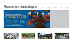 Desktop Screenshot of nipmucmuseum.org